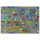 Tapis de Jeu Enfant 95x133cm, Playcity - Tapis Circuit Voiture - Lavable - Antidérapant - Carpet Studio