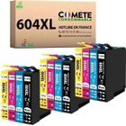 604XL - Pack de 12 Cartouches d'encre compatibles Epson 604 XL Anans - COMETE CONSOMMABLE