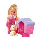 Poupée Evi Love - SILVERTORN - Chiot et sa Niche - Inclus 1 niche et 1 gamelle