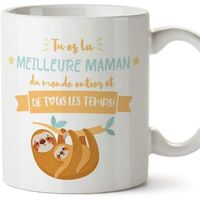 Tasse - Mug pour Maman - Meilleure Maman (modèle 3) - Idée Cadeau Fête des Mères - Anniversaire Originale