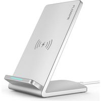 Qi Chargeur Sans Fil Samsung; Chargeur Induction iPhone X Recharge Rapide Station; Wireless Charger Support pour Autres Appareils Qi