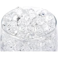Perles d'eau, env 60000 Perle d'Eau Transparente, Bille d'eau Transparente pour Plantes, Décoration et Remplissage de Vase