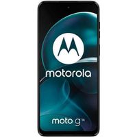 Smartphone Motorola Moto G14 de couleur Gris Acier avec écran Full HD+ de 6,5", 1080 x 2400 pixels, 4 Go de RAM DDR4 + 128 Go UFS