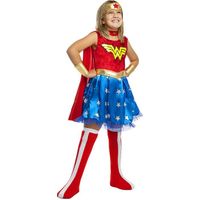 Déguisement Wonder Woman fille - Funidelia-118043  Super héros, DC Comics, Ligue de justice d'Amérique - Multicolore