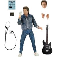 Figurine Marty McFly du Film RETOUR VERS LE FUTUR Auditions avec Guitare 18 cm