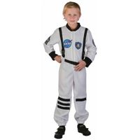 Déguisement Enfant Luxe Astronaute - PARTY PRO - Taille M - Mixte - Matériaux mixtes - Multicolore