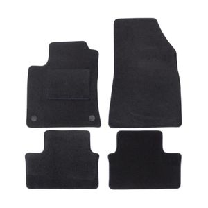 Tapis Caoutchouc 3D Scoutt Tapis De Sol En Caoutchouc 3D Premium Pour Renault Captur (2013-2019) - Noir, Set De 4 Pièces - Marque SCOUTT Tapis Caoutchouc 3D Premium SCOUTT