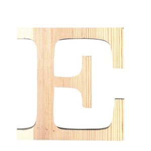Artemio 19 cm en bois avec lettre R en majuscules de couleur Beige 