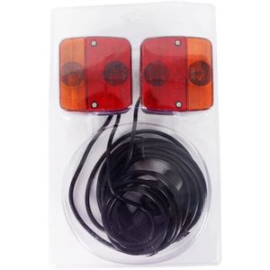 AUTOUTLET Kit de feux arrière pour remorque avec câble magnétique - Câble  de 7,5 m - Prise