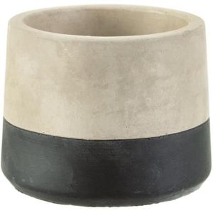 BARRE POUR TRACTION Maia Gifts Mini Black Dip Slate Grey Cement Plante