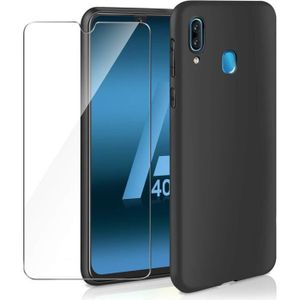 Protection intégrale en verre trempé pour Samsung Galaxy A40 - T'nB