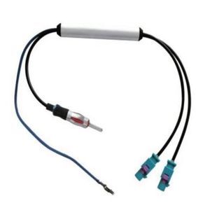 Watermark WM-0065 Adaptateur dantenne Phantom pour Audi Citroen Peugeot Renault Seat Skoda VW avec fiche Fakra DIN 