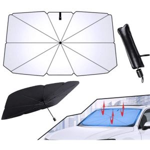 Moligh doll Voiture Parapluie Forme Pare-Soleil Parasol Auto FenêTre Avant Pare-Soleil Couvre Anti UV Sun Protector Pare-Brise B
