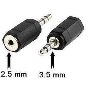 AKUNSZ 5pcs Avion Adaptateur Casque Audio Prise Jack Avion Deux Fiche 3,5mm vers Une Prise 3,5mm Plaqu/é Or pour Casques /Écouteurs