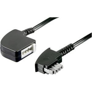 2m Câble Téléphonique RJ11 vers RJ45 - Câble Modulaire Plat - Prise Téléphonique vers Réseau