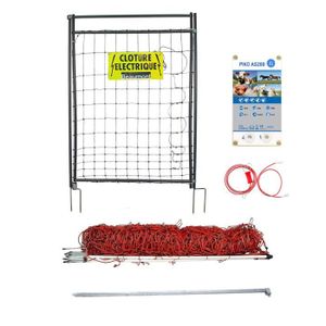 CLÔTURE ÉLECTRIQUE Kit clôture pour chien filet + portillon