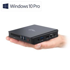 UNITÉ CENTRALE  Mini-PC CSL Narrow Box Ultra HD Compact v5 - 1000 