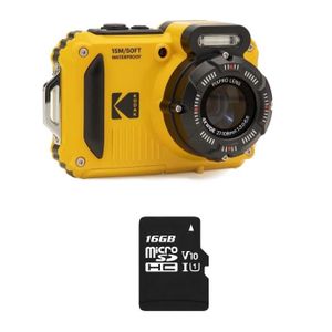 APPAREIL PHOTO COMPACT KODAK Pixpro Pack WPZ2 + 1 carte SD Kodak - Compac