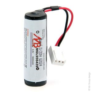 BATTERIE D'ALARME Batterie système alarme Microbatt BATLI04 MB 3.6V 1.8Ah - Unité(s)