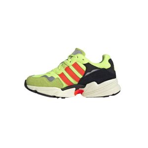 basket adidas noir et jaune fluo