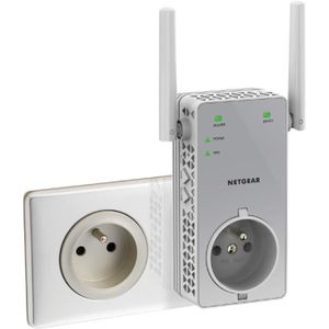 REPETEUR DE SIGNAL Répéteur Wifi AC750 NETGEAR avec prise filtrée