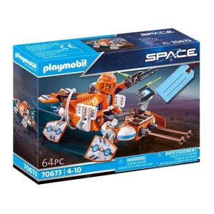 UNIVERS MINIATURE PLAYMOBIL - 70673 - Space - Set cadeau Pilote et navette rapide - Contient 1 personnage et des accessoires
