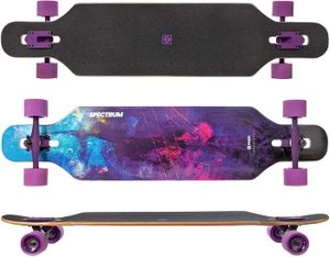 SKATEBOARD - LONGBOARD Longboard Spectrum RAVEN - Skateboard - Mixte - Adulte - 4 roues - Glisse urbaine