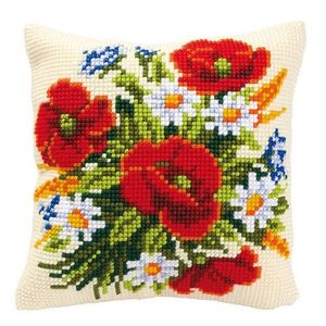 Kit Point De Croix DMC Bouquet D'Automne - Complet Avec Tambour, Aiguille Et Fils