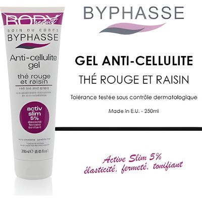 Body seduct Gel anti-cellulite thé rouge et raisin 250 ml