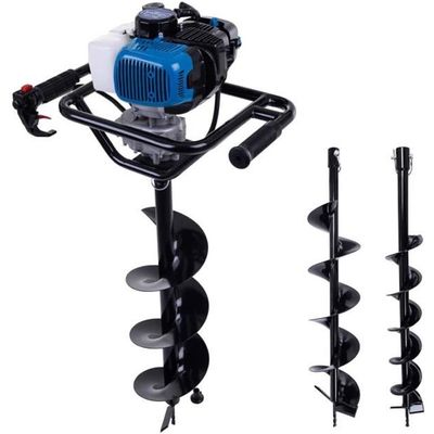 Rallonge 60 Cm Pour Tarière Thermique GT Garden – Extension Acier Pour TT-GD520 & Modèles Compatibles Berlan Fuxtec Etc.