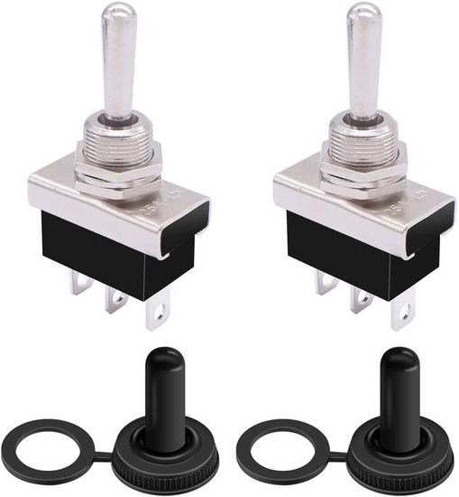 Contacteur on/off 2 broches pour voiture électrique enfant DUNE 12V