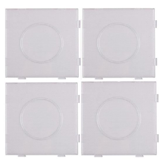 Plaque Perle a Repasser,8 Pcs Plaque de Perle Carrée,Carré de perle de Fusible,Ensemble de Planche de Perles,plaque à Perles Petite Transparente Plaque Perle a Repasser,8 Pcs Plaque de Perle Carrée,Carré de perle de Fusible,Ensemble de Planche de Perles,plaque à Perles Petite Transparente