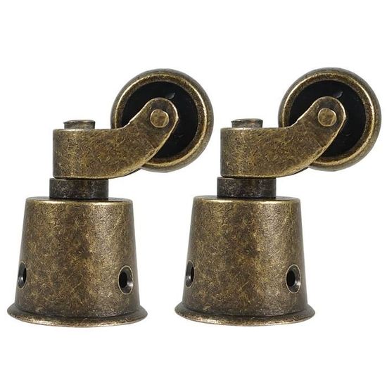 Machswon Lot De 2 Roulettes Universelles De Type Tasse En