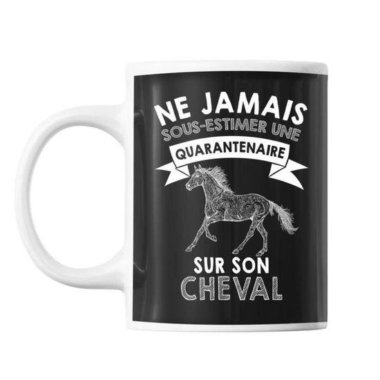 Mug Cheval Drôle, Idée Cadeau Pour Amoureux Des Chevaux