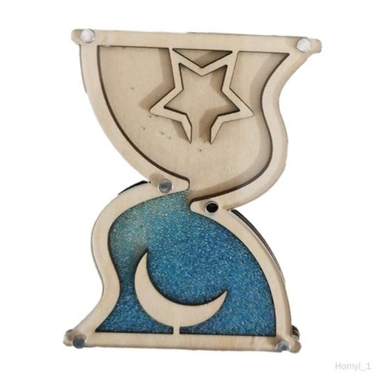 Accessoire Montessori En Bois - Engrenages Et Sablier Bleu Pour Tableau Occupé, Motricité Fine Dès 3 Ans - 11