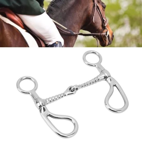 Mors De Cheval En H – Acier Inoxydable, 12.5 Cm Bouche, Pour Dressage Et équitation | MagiDeal