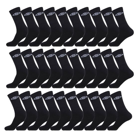 Lot De 9 Paires Chaussettes Homme Umbro - Coton 77%, Non Glissantes - Sport, Training, Quotidien