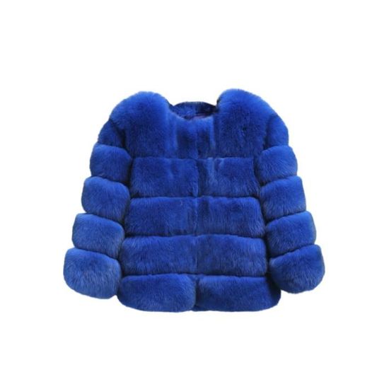 Manteau Court Femme Fausse Fourrure - Capuche Doudoune Hiver | Chaud Et Élégant - Taille Ajustée