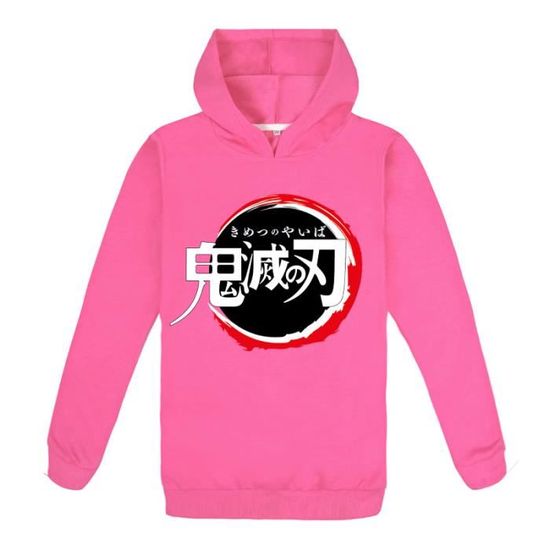Silver Basic Fairy Tail – Sweat à Capuche Oversize Enfant Garçon Manches Longues