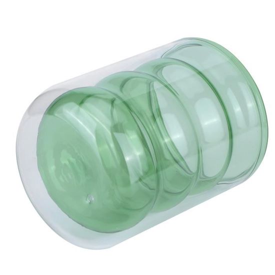 Tasse à Thé Double Couche En Verre Borosilicate 60 Ml - Résistante à La Chaleur, Pour Admirer L'infusion