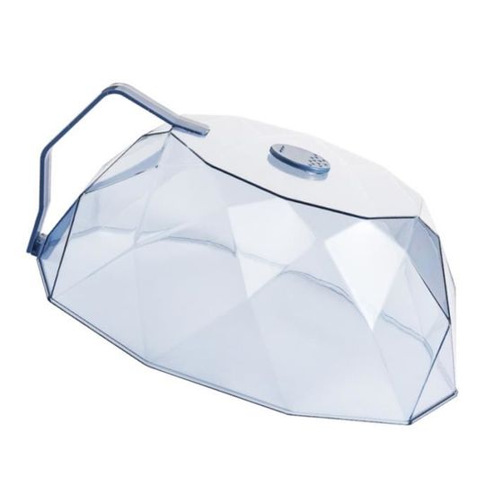 Lot De 2 Couvercles En Verre Pour Micro-ondes - 20,6x17,8 Cm - Anti-éclaboussures - Passe Au Lave-vaisselle