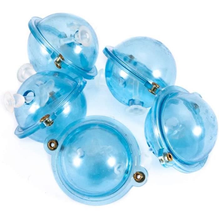 ATATMOUNT Flotteurs Pêche ABS - Lot De 5 Boules Creuses | 25/32/40/47mm | Pour Mer, Rivière, Étang