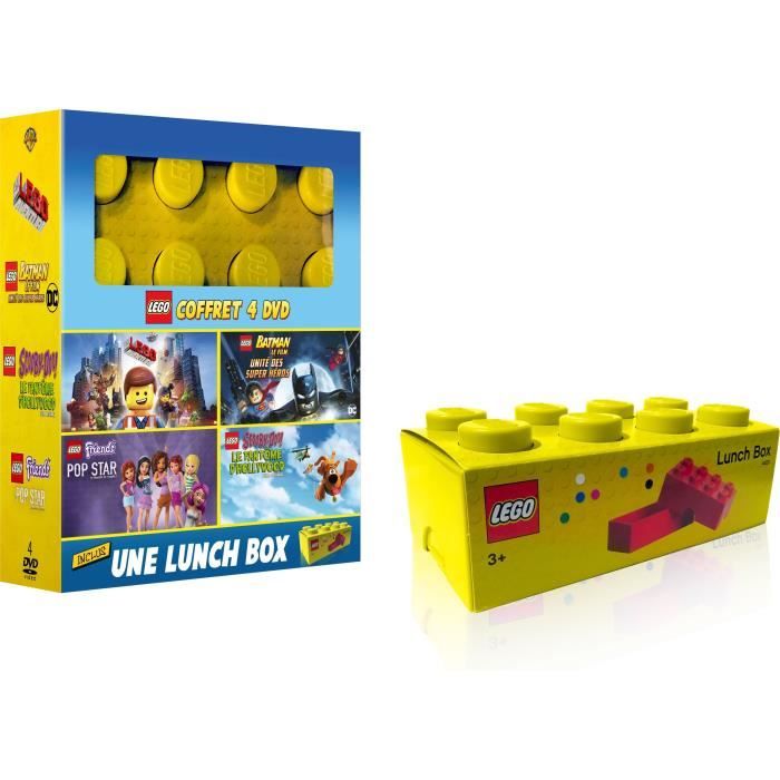 Dvd Coffret Lego Coffret 4 Dvd Lunch Box Edition Limitee Cdiscount Dvd