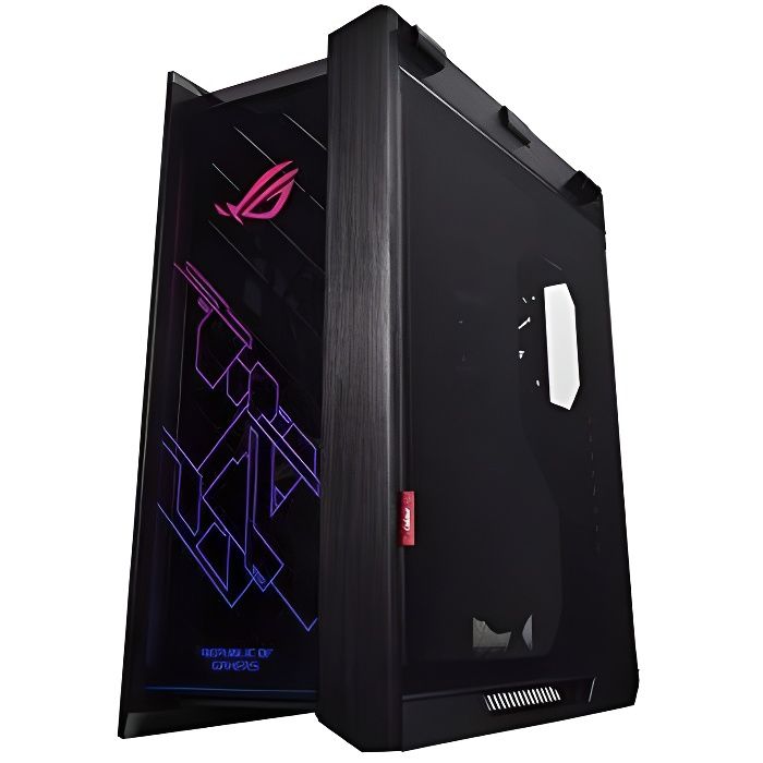ROG Strix Helios - Boîtier PC gamer fixe compatible RGB, ATX/EATX  renforts pour cartes graphiques   supports pour radiateurs
