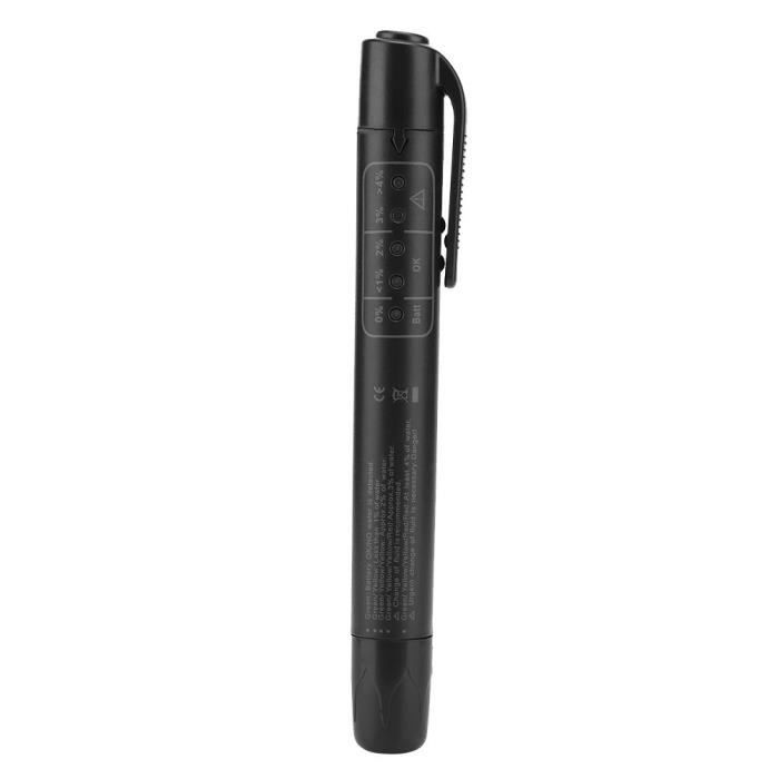 Stylo testeur de liquide d'huile de frein de voiture universel 5 LED indicateur de test de diagnostic