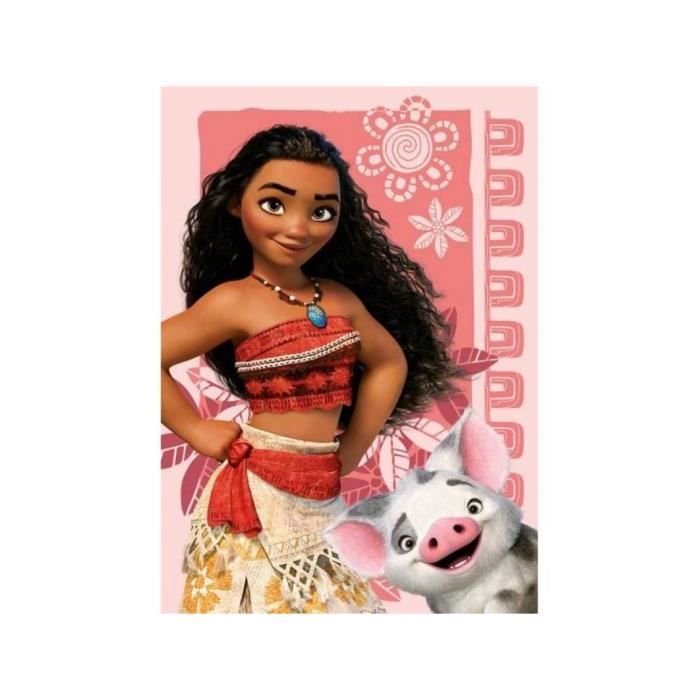 Plaid Polaire Vaiana Disney