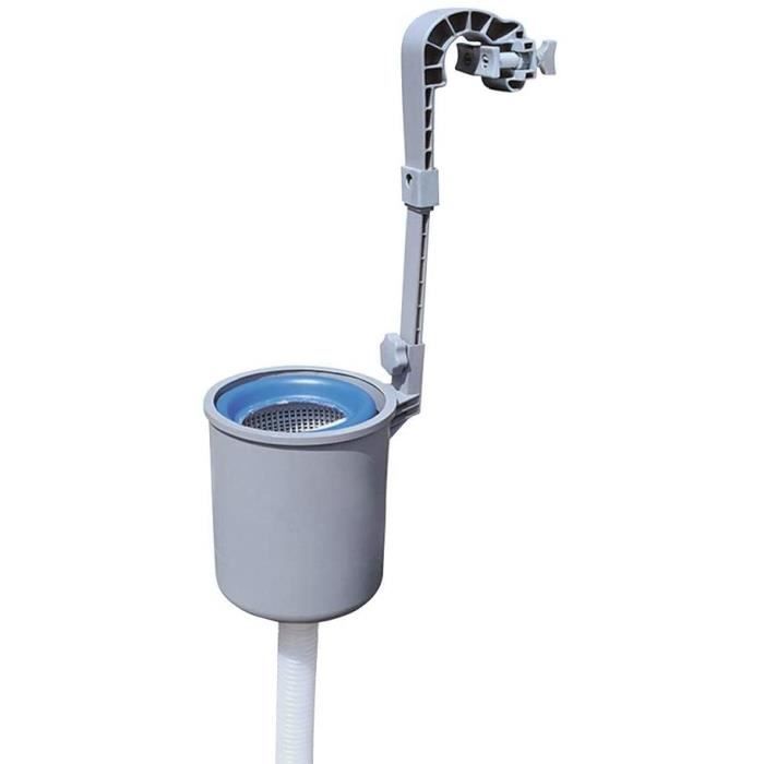KIT PISCINE Junean Skimmer de Piscine Skimmer Automatique de Surface de Piscine Murale pour Absorber Les Feuilles flottantes et 584