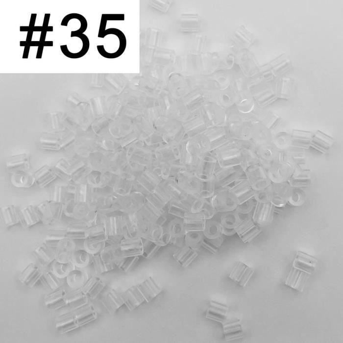 Puzzle,5mm perler perles 1000 pièces fusible beadsd perles de fer nacré pour enfants Hama perles bricolage Puzzles haute - Type 35