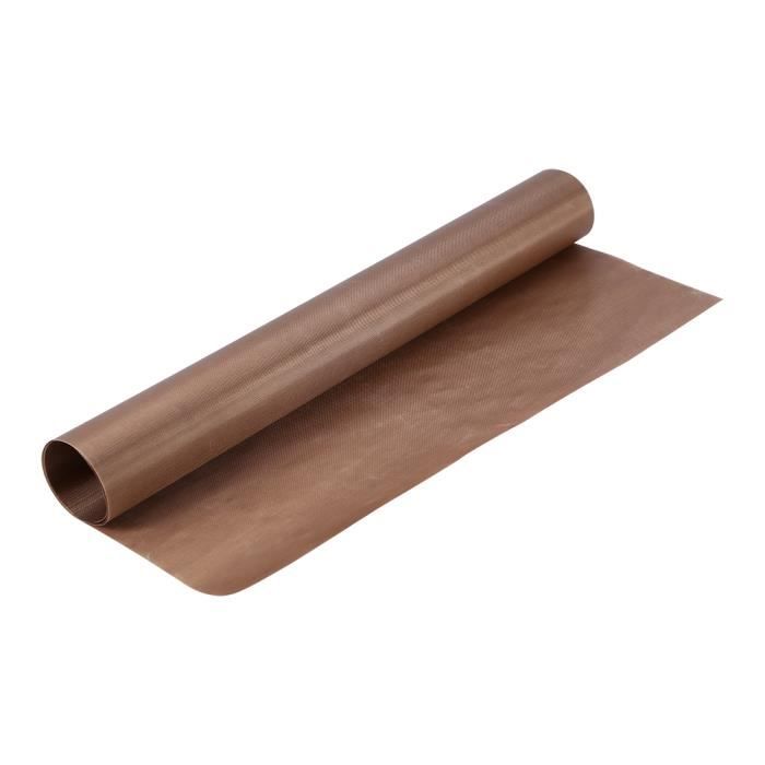 Tapis Feuille de Cuisson Outil de Cuisson Anti-adhésive Anti haute température toile huilée 40*60CM HB027 -WAN