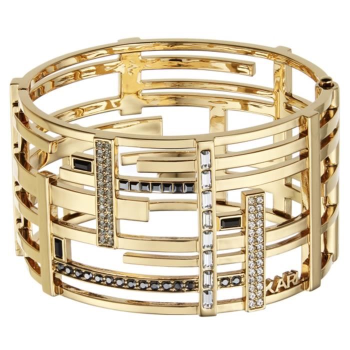 Bracelet femme KARL LAGERFELD JEWELRY ESSENTIALS 5512167. Doré. Laiton.